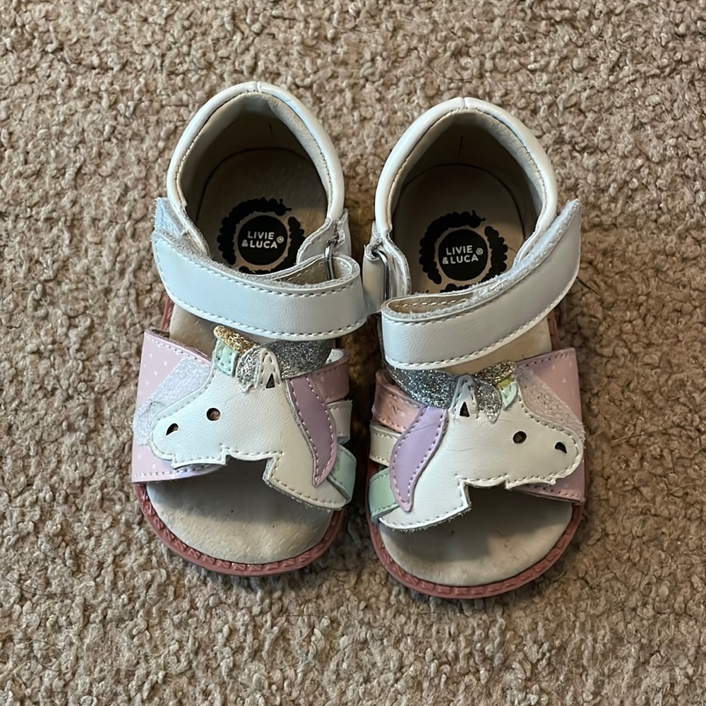 Livie & Luca Unicorn Sandals